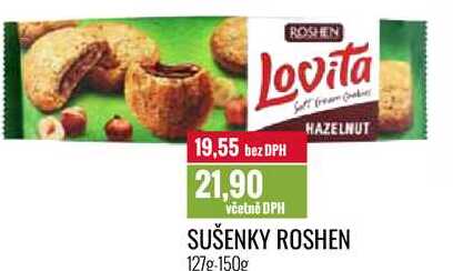 SUŠENKY ROSHEN 127g-150g 