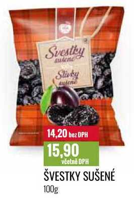 ŠVESTKY SUŠENÉ 100g 