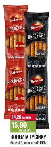BOHEMIA TYČINKY 100g