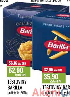 TĚSTOVINY BARILLA tagliatelle 500g 