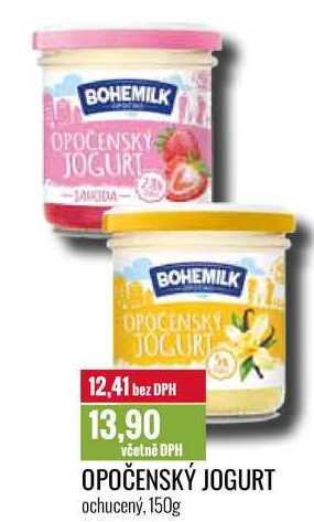 OPOČENSKÝ JOGURT ochucený, 150g