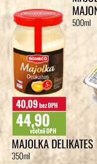 MAJOLKA DELIKATES 350ml 