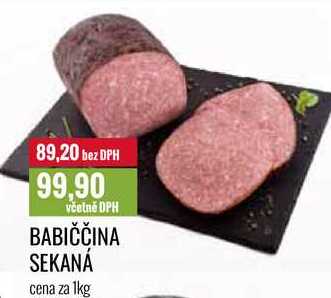 BABIČČINA SEKANÁ cena za 1kg 