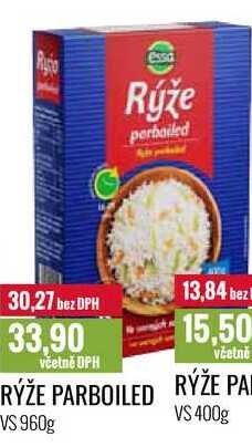 RÝŽE PARBOILED VS 960g