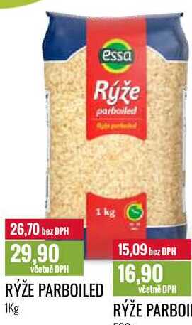 RÝŽE PARBOILED 1Kg 
