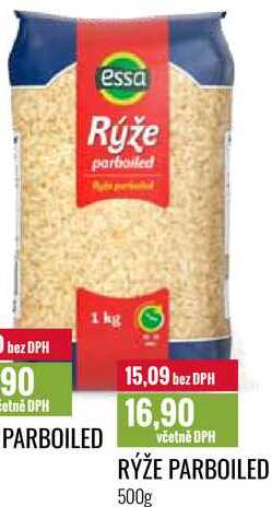 RÝŽE PARBOILED 500g 