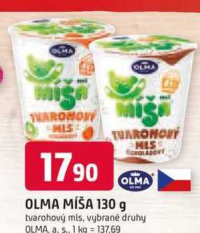 OLMA MÍŠA 130 g