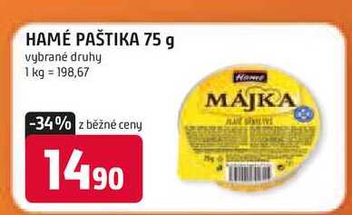 HAMÉ PAŠTIKA 75 g 