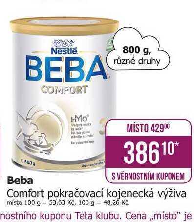 BEBA 800 g  