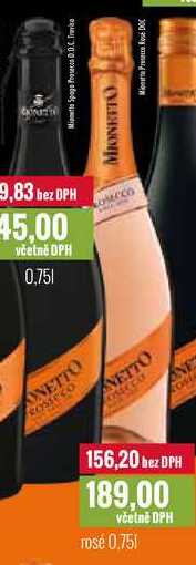 Mionetto Spago Prosecco D.O.C. Treviso 0,75l