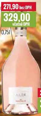 ALIE ROSÉ IGT 2024 AMMIRAGLIA 0,75l