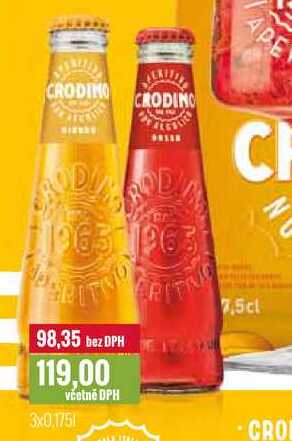 CRODINO 3x0,175l