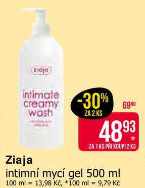 Ziaja intimní mycí gel 500 ml