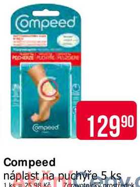 Compeed náplast na puchýře 5 ks 