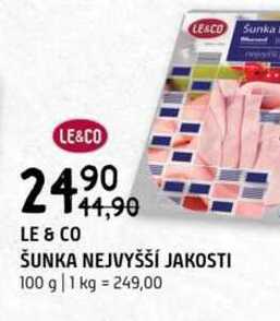 ŠUNKA NEJVYŠŠÍ JAKOSTI 100 g