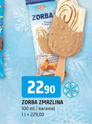 ZORBA ZMRZLINA 100 ml karamel 