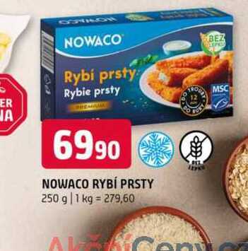 NOWACO RYBÍ PRSTY 250 g