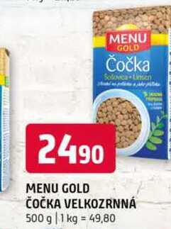 MENU GOLD ČOČKA VELKOZRNNÁ 500 g
