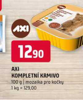 AXI KOMPLETNÍ KRMIVO 100 g mozaika pro kočky 