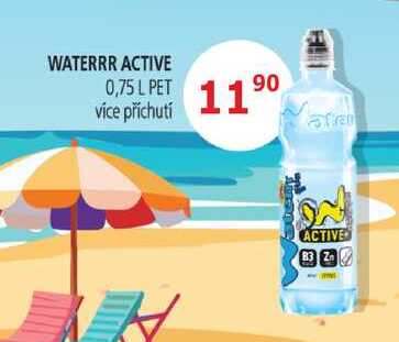 WATERRR ACTIVE 0,75 L PET