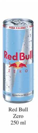 Red Bull Zero 250 ml 