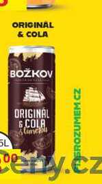 BOŽKOV ORIGINAL A COLA 0,25L míchaný nápoj