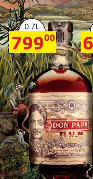 Don Papa 7y 0,7l 40%