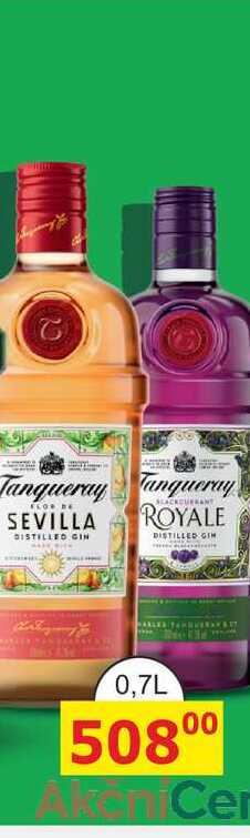 Tanqueray Blackcurrant Royale Gin 0,7l 41,3%