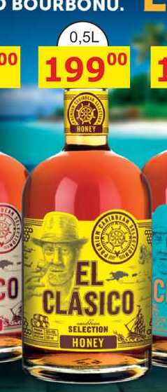 El Clasico Honey 0,5l 30%