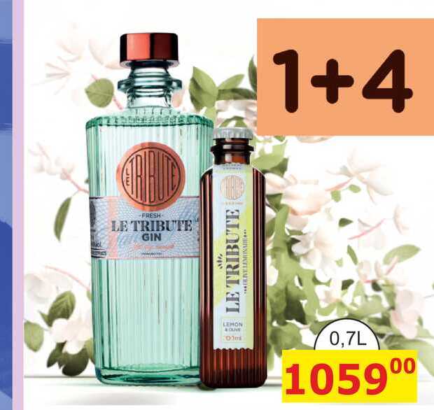 LE TRIBUTE GIN 0,7L