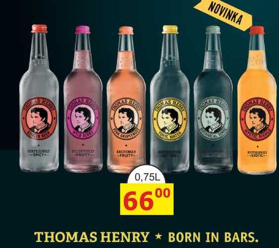 THOMAS HENRY TONIC 0,75L
