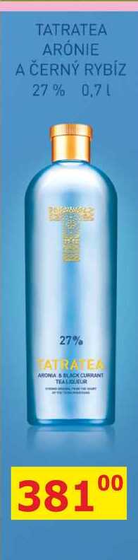 TATRATEA ARÓNIE A ČERNÝ RYBÍZ 27% 0,7l