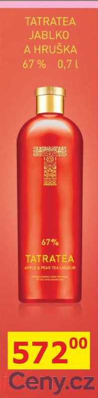 TATRATEA JABLKO A HRUŠKA 67% 0,7l