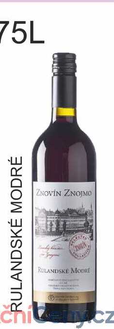 ZNOVÍN 0,75L RULANDSKÉ MODRÉ 