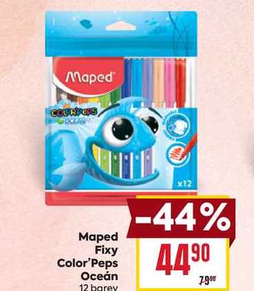 Maped Fixy Color'Peps Oceán 12 barev