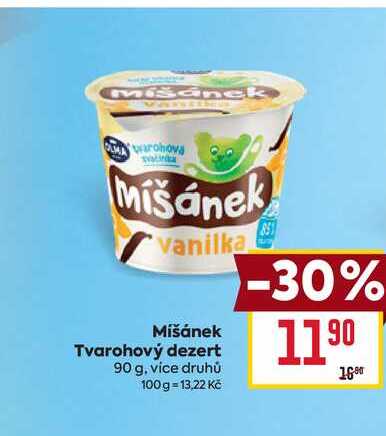 Mišánek Tvarohový dezert 90 g