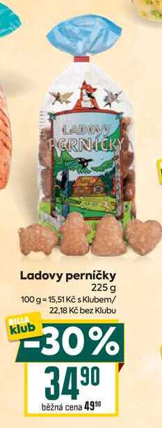 Ladovy perníčky 225 g 