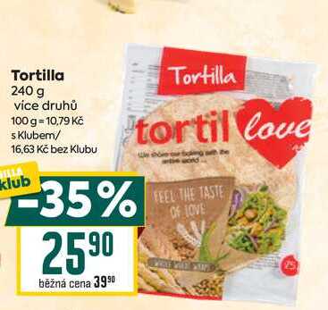 Tortilla 240 g 