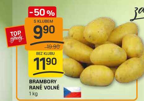 BRAMBORY RANÉ VOLNÉ 1 kg
