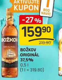 BOŽKOV ORIGINÁL 37,5% 0,5l