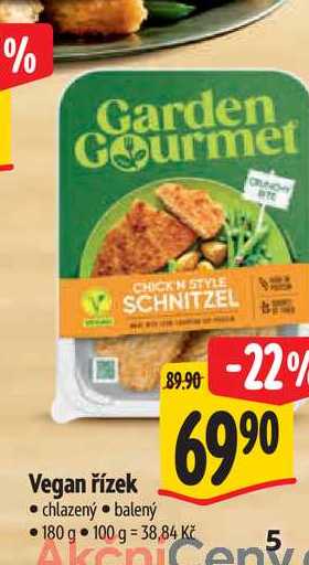  Vegan řízek  180 g