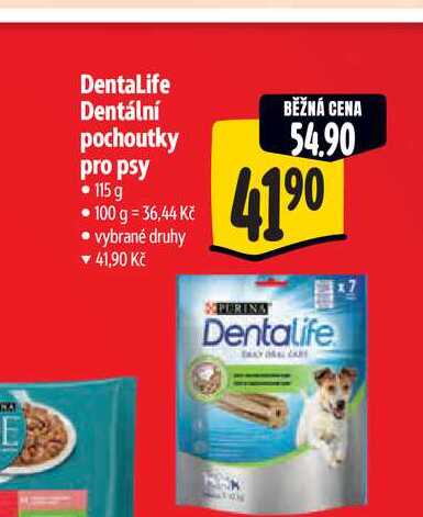  DentaLife Dentální pochoutky  pro psy 115 g