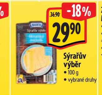 Sýrařův výběr   100 g  