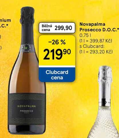 Novapalma Prosecco D.O.C., 0.75 l