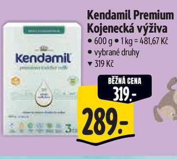   Kendamil Premium Kojenecká výživa   600 g 