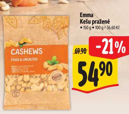 Emma Kešu pražené 150 g