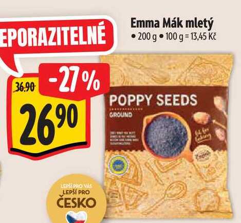   Emma Mák mletý 200 g 