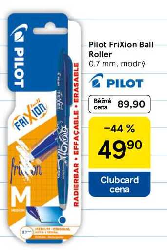 Pilot Frixion Ball Roller 0.7 mm, modrý
