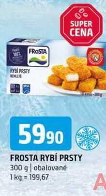 FROSTA RYBÍ PRSTY 300 g obalované 