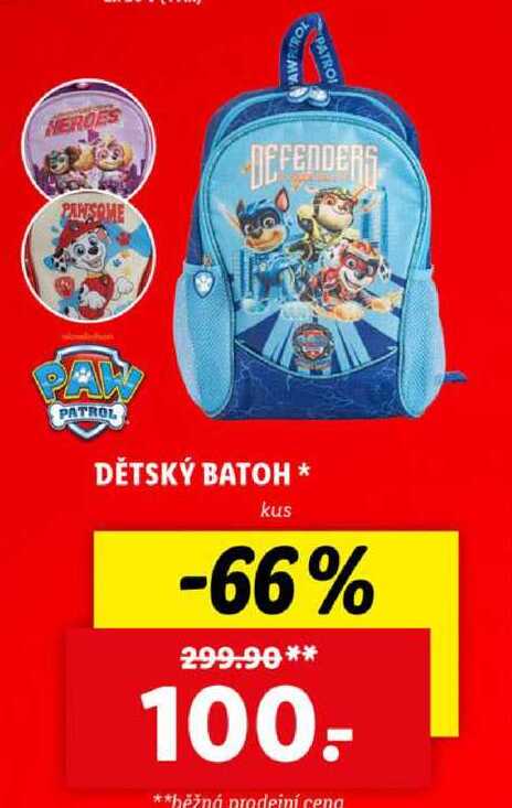 DĚTSKÝ BATOH 